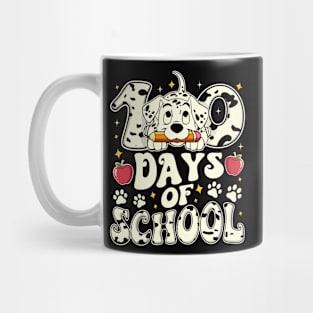 100 days of school dalmatian dog Mug